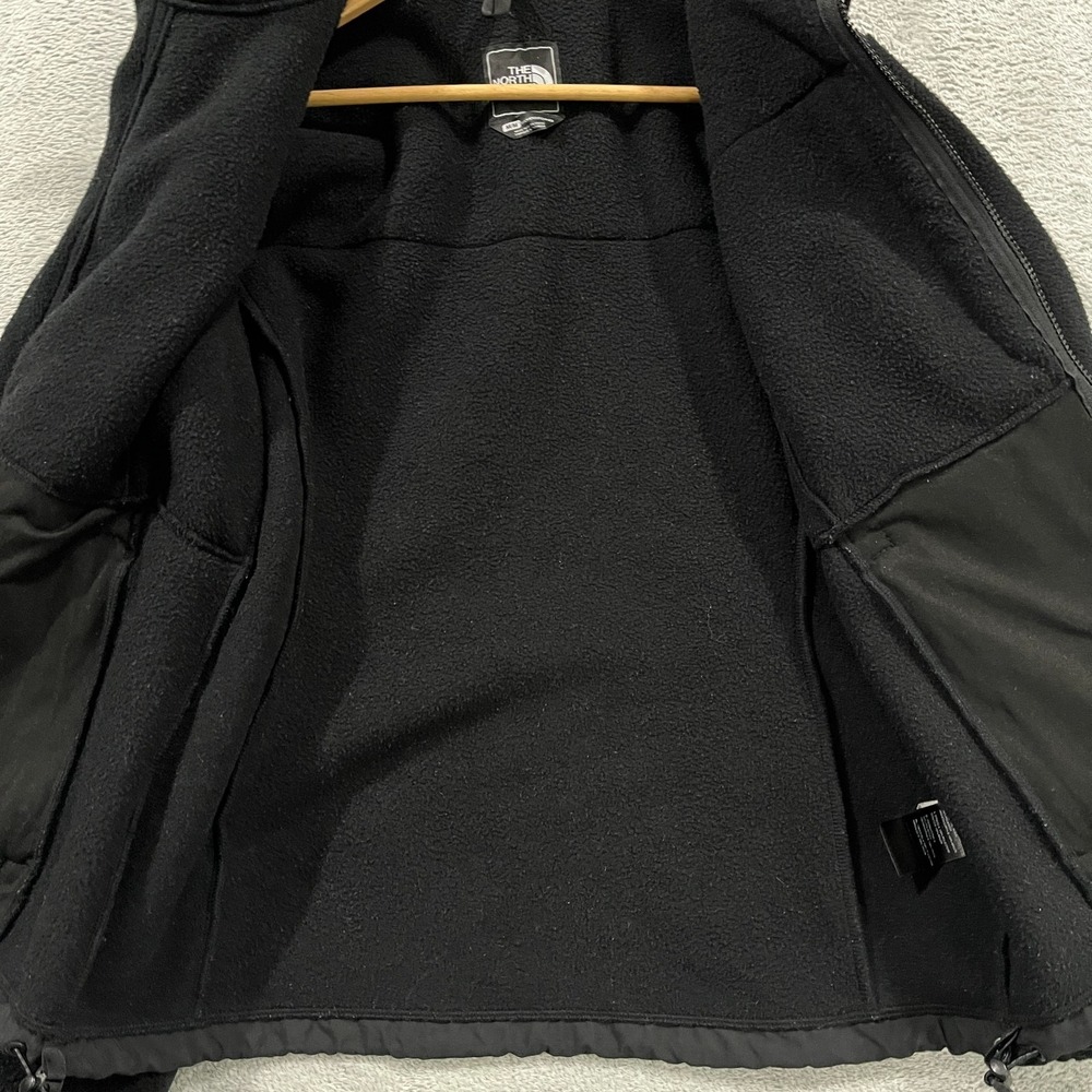 The North Face Jacket Womens Medium Black Denali Fleece Polartec Outdoor Hiking - Picture 4 of 10